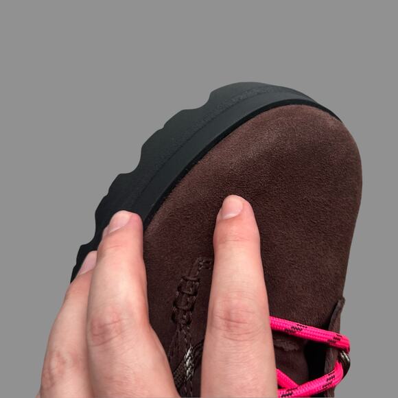 Ugg Brisbane Lace Up Women's Boot Size 10 NWOB Brown/Black - Picture 7 of 8